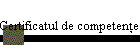 Certificatul de competenţe profesionale
